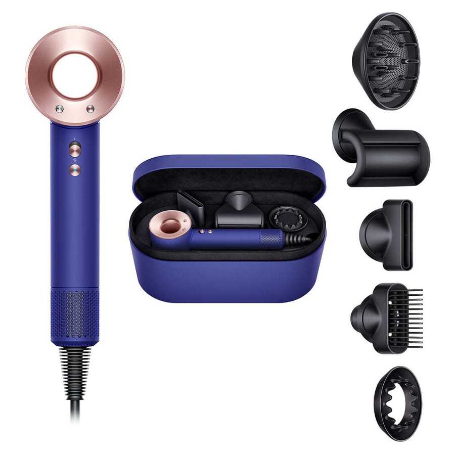 Dyson Supersonic HD08 Vinca Blue/Rose с кейсом