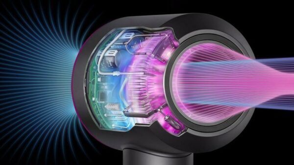 Dyson Supersonic HD07 Nickel/Fuchsia