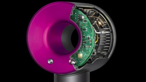 Dyson Supersonic HD07 Nickel/Fuchsia